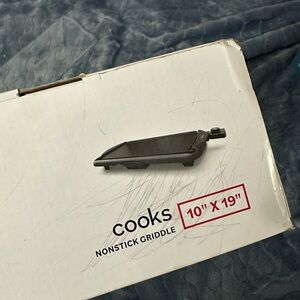 Cookstone Black Nonstick Griddle